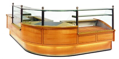 Display Cases VFR for Patisserie Wood