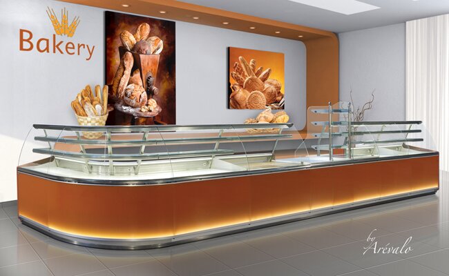 Refrigerated Display Cases for Patisserie VE90 Arévalo